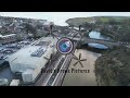 Levenmouth Rail Project, January 2024 by drone.