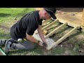 EASY DIY Shed Ramp Build