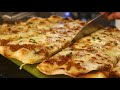 French onion pizza | caramelized onion sauce | grilled on oven grates