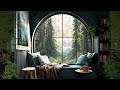 Rain on Window Sounds for Relaxation🌧Rainy Day in a Cozy Reading Nook