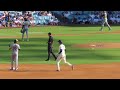 なんと審判が塁上で！大谷に憧れる衝撃の対応！現地映像