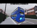 Reviewing the blue star Bus packs on Croydon|Roblox