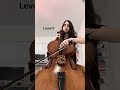 9 levels of cello playing!