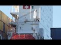 Huge Cargo Ship Leaves San Francisco  ( HD )