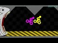 Bloop VS Bicycle Survival Race