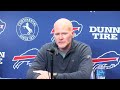 Bills Coach McDermott gets emotional during news conference