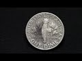 1961 United States .10 Cents Roosevelt Silver 90% Dime ✨