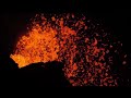 Huge Volcano Lava Fountain - Hawaii 4k - Producer Edition