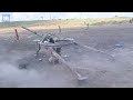 DIY artillery gun made from a BMP cannon used by Russian troops