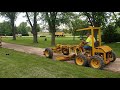 Driveway grading   with a Basic 601 Grader