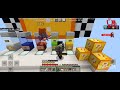 Lucky block race 🏁 in Minecraft with my sister👩