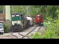 Chasing the Whippany Railway Museum Excursion Train 5/19/24 - CNJ GP40PH-2 4109 at Whippany