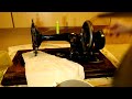 Antique German sewing machine,possibly Frister&Rossman.