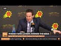 LIVE: Phoenix Suns owner gives update on season ending