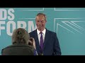 General Election LIVE: Nigel Farage launches Reform UK party manifesto