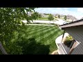 How To Mow Checkerboard Lawn Stripes - Diamond Pattern