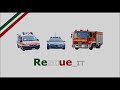 [on board] Ambulanza 118 in codice rosso - Italian ambulance responding