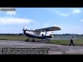 OLD Antonov AN 2 Airplane Engines Cold Startiing up and Nice Sound