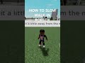 How to slow walk in Roblox