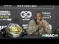 Leon Edwards on Colby Covington: “Colby isn’t a man, he’s a coward” | UFC 296 Press Conference