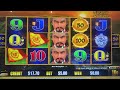 THAT was UNEXPECTED...COLD Dragon Link slot machine HEATS up in BONUS