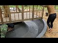 Build a lake under the One Pillar Cabin | Linh's Life