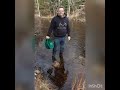 Water has receded and finding some small gold. #gold #adventures #family #fun #goldprospecting