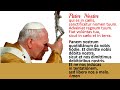 Rosario en Latín con el Papa San Juan Pablo II  Misterios Gozosos (Gaudii)