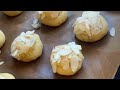 Almond Croissant Thumbprint Cookies