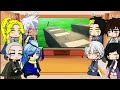 Divine visionaries react to Mash (FUNNY MOMENTS) || Mashle Magic and Muscle || GACHA CLUB ||