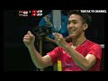 GOLD MEDAL Final Asian Games Badminton JONATAN CHRISTIE | Jonatan Christie VS Khosit Phetpradab