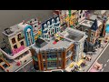One final overview of our Lego City before moving it to another room with a new layout