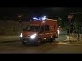 INCIDENTE AUTOBUS MESTRE - arrivo mezzi di soccorso Vigili del Fuoco, 118, FFO in emergenza