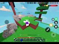 I used no armour with Barb... (roblox bedwars)