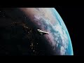 6 Hours of Futuristic Sci-Fi Beats: Spaceship Hovering Above Earth for Work & Study (4k)
