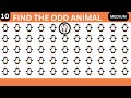 Find the ODD One Out - Animal Edition 🐭🐶😾| Easy, Medium, Hard - 15 Ultimate Levels| Quiz war
