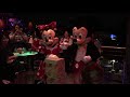 Mickey and Minnie Play Jenga - Tomorrowland Skyline Lounge