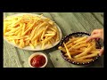 The secret of  crunchy potatoes, How To Make Crispy Potato French Fries & Cheese Sauce at Home 😎