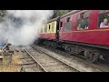 92134 leaves Grosmont on the way to Pickering 18/05/23