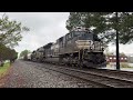 Thomasville Railfanning | 04/08/23 | ft. UP, BNSF, NS, Amtrak