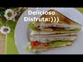 Sandwich para Desayuno Delicioso en 5 minutes - Delicious Sandwich Recipe for Breakfast - Super Easy