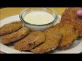 Homemade Fried Green Tomatoes - Crispy Not Soggy