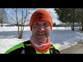 How to run or not to run on trails in winter? (Brookville Lake Video and the Adena Trace Trail, IN)