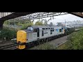 LSL 37688 'Great Rocks' + 37521 + 47828 DIT, power through Cockshute, 5Z48 York to Crewe HS 20/10/22