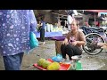 Harvest Durian Goes to market sell - Returned home to visit his biological parents - Lý Thị Ca