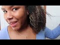 ATTEMPTING A WASH AND GO ON MY NATURAL HAIR FOR THE FIRST TIME | TYPE 4 HAIR