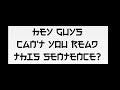 only BOYS can read this message