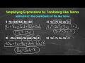 How to Simplify an Expression: A Beginner's Guide | Algebraic Expressions | Math with Mr. J