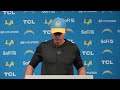 Brandon Staley Postgame Press Conference vs Raiders | LA Chargers