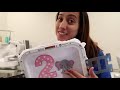 HOW TO EMBROIDER: Embroidering an Applique on a Shirt! Embroidery Business, Etsy Seller!